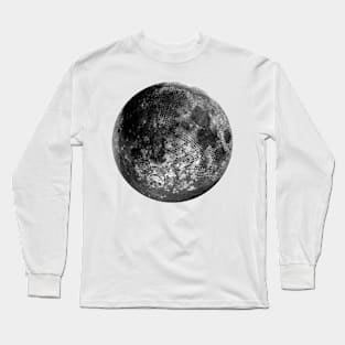 Disco Ball Full Moon Long Sleeve T-Shirt